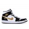 AIR JORDAN 1 MID PATENT BLACK GOLD  Scarpe 852542 007