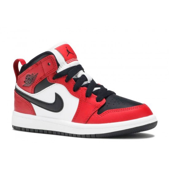 AIR JORDAN 1 MID PS CHICAGO BLACK TOE  Scarpe 640734 069