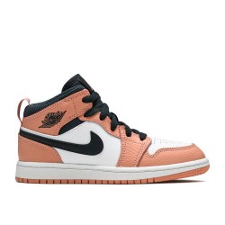 AIR JORDAN 1 MID PS PINK QUARTZ  Scarpe 640737 603