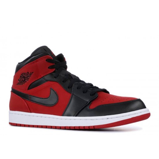 AIR JORDAN 1 MID REVERSE BANNED  Scarpe 554724 610