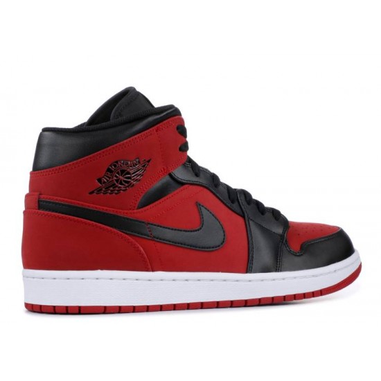 AIR JORDAN 1 MID REVERSE BANNED  Scarpe 554724 610