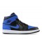 AIR JORDAN 1 MID ROYAL SPLATTER  Scarpe 554724 048