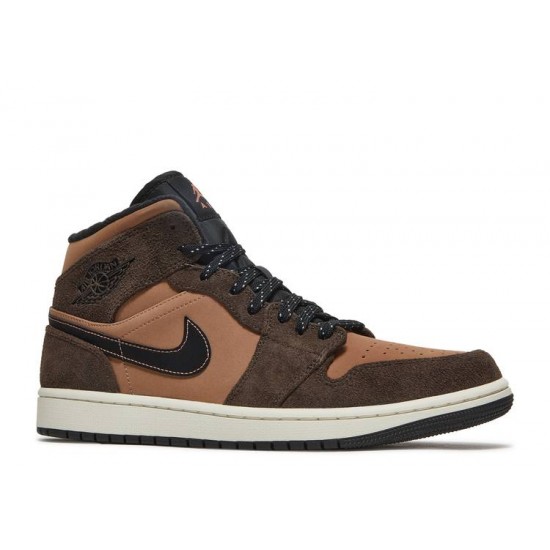 AIR JORDAN 1 MID SE DARK CHOCOLATE  Scarpe dc7294 200