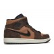 AIR JORDAN 1 MID SE DARK CHOCOLATE  Scarpe dc7294 200