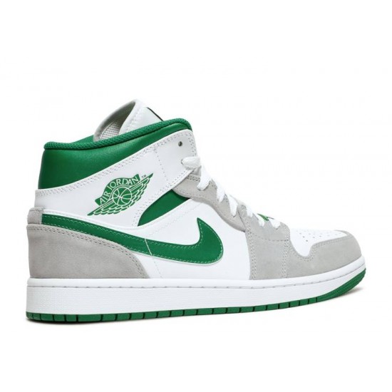 AIR JORDAN 1 MID SE GREY PINE GREEN  Scarpe dc7294 103