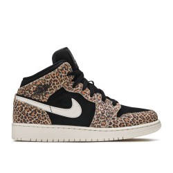 AIR JORDAN 1 MID SE GS LEOPARD  Scarpe bq6931 021