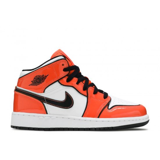 AIR JORDAN 1 MID SE GS TURF ORANGE  Scarpe bq6931 802