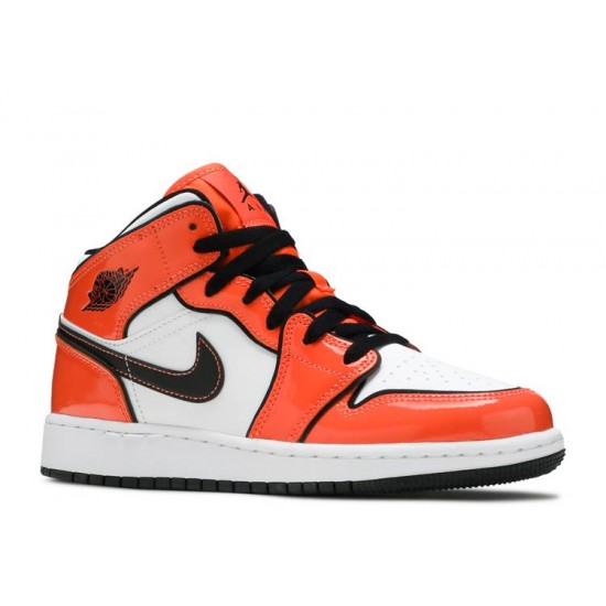 AIR JORDAN 1 MID SE GS TURF ORANGE  Scarpe bq6931 802