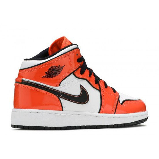 AIR JORDAN 1 MID SE GS TURF ORANGE  Scarpe bq6931 802