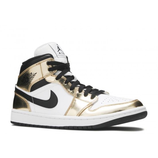 AIR JORDAN 1 MID SE METALLIC GOLD  Scarpe dc1419 700