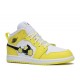 AIR JORDAN 1 MID SE PS ROSE PATCH DYNAMIC YELLOW  Scarpe av5173 700