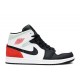 AIR JORDAN 1 MID SE RED BLACK TOE  Scarpe 852542 100