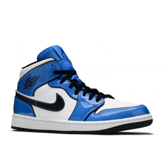 AIR JORDAN 1 MID SE SIGNAL BLUE  Scarpe dd6834 402