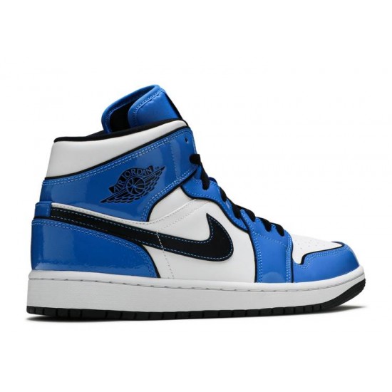 AIR JORDAN 1 MID SE SIGNAL BLUE  Scarpe dd6834 402