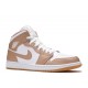 AIR JORDAN 1 MID TAN GUM  Scarpe 554724 271