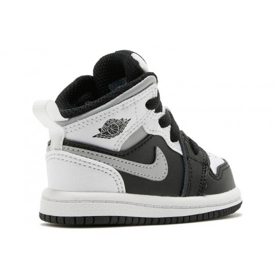 AIR JORDAN 1 MID TD WHITE SHADOW  Scarpe 640735 073