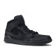 AIR JORDAN 1 MID TRIPLE BLACK  Scarpe 554724 011