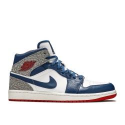 AIR JORDAN 1 MID TRUE BLUE  Scarpe 554724 107