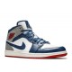 AIR JORDAN 1 MID TRUE BLUE  Scarpe 554724 107