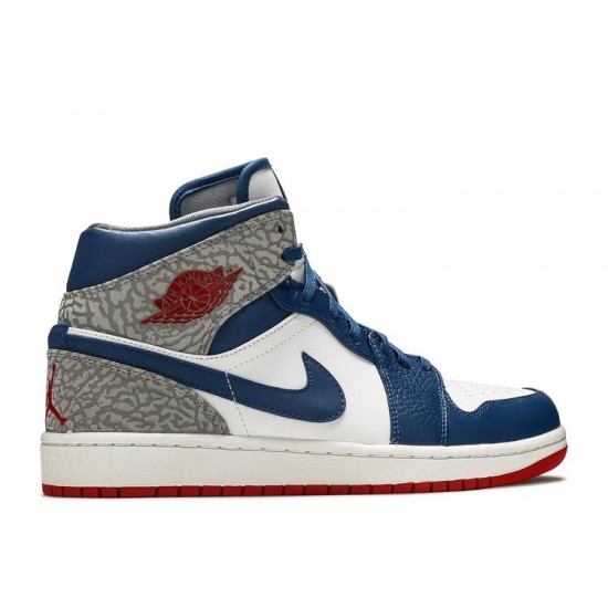 AIR JORDAN 1 MID TRUE BLUE  Scarpe 554724 107