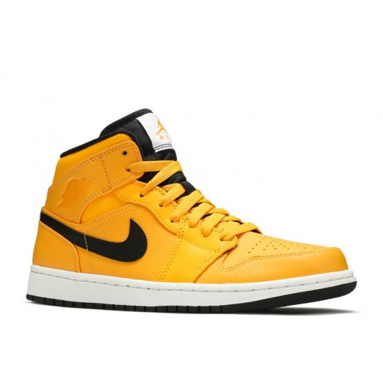 AIR JORDAN 1 MID UNIVERSITY GOLD YELLOW  Scarpe 554724 700