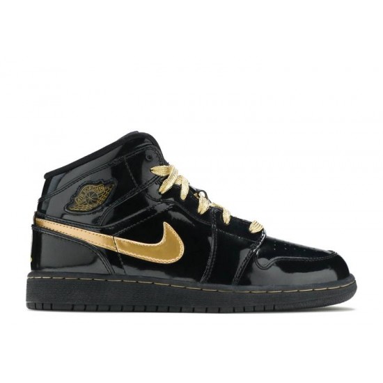 AIR JORDAN 1 PHAT GS BLACK METALLIC GOLD  Scarpe 364781 001