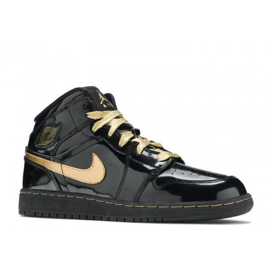 AIR JORDAN 1 PHAT GS BLACK METALLIC GOLD  Scarpe 364781 001