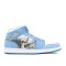 AIR JORDAN 1 RETRO ALPHA WHITE UNIVERSITY BLUE  Scarpe 316269 142