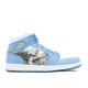 AIR JORDAN 1 RETRO ALPHA WHITE UNIVERSITY BLUE  Scarpe 316269 142