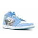 AIR JORDAN 1 RETRO ALPHA WHITE UNIVERSITY BLUE  Scarpe 316269 142