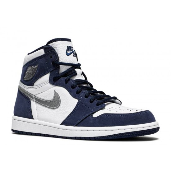 AIR JORDAN 1 RETRO HIGH CO JP MIDNIGHT NAVY 2020  Scarpe dc1788 100