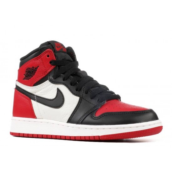 AIR JORDAN 1 RETRO HIGH OG BG BRED TOE  Scarpe 575441 610