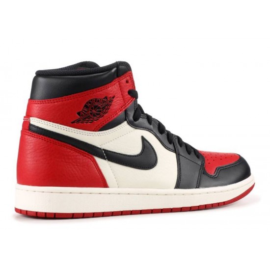 AIR JORDAN 1 RETRO HIGH OG BRED TOE  Scarpe 555088 610