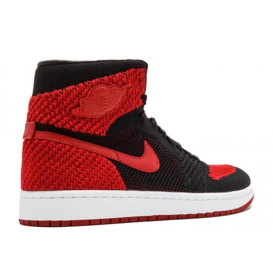 AIR JORDAN 1 RETRO HIGH OG FLYKNIT BRED  Scarpe 919704 001