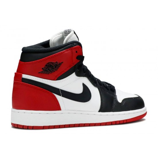 AIR JORDAN 1 RETRO HIGH OG GS BLACK TOE 2013  Scarpe 575441 184