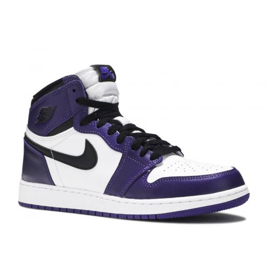 AIR JORDAN 1 RETRO HIGH OG GS COURT PURPLE 2.0  Scarpe 575441 500 