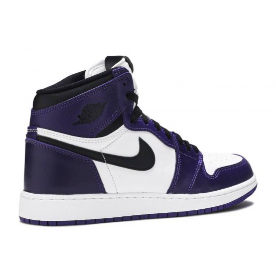 AIR JORDAN 1 RETRO HIGH OG GS COURT PURPLE 2.0  Scarpe 575441 500 