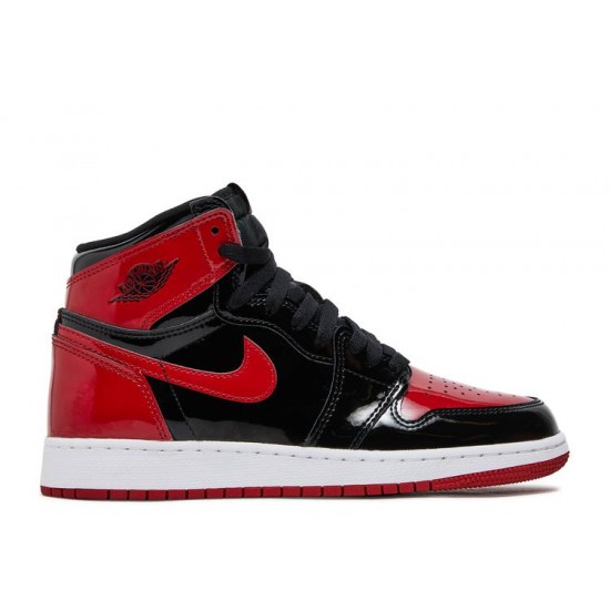 AIR JORDAN 1 RETRO HIGH OG GS PATENT BRED  Scarpe 575441 063