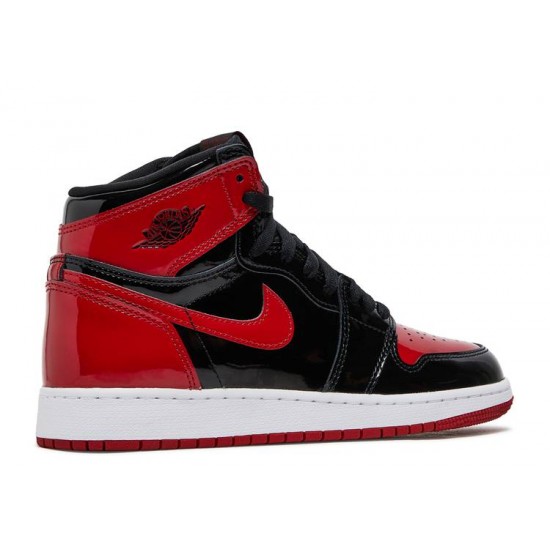 AIR JORDAN 1 RETRO HIGH OG GS PATENT BRED  Scarpe 575441 063