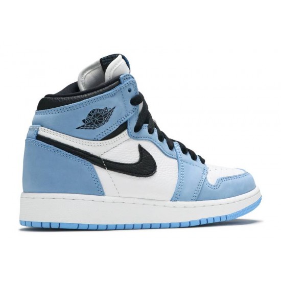 AIR JORDAN 1 RETRO HIGH OG GS UNIVERSITY BLUE  Scarpe 575441 134