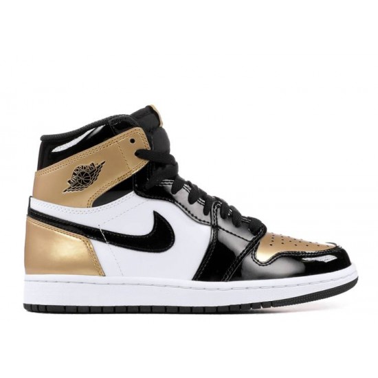 AIR JORDAN 1 RETRO HIGH OG NRG GOLD TOE  Scarpe 861428 007