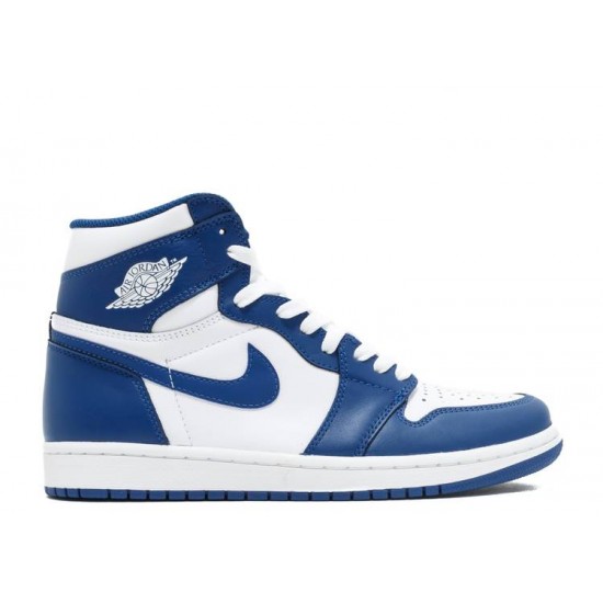 AIR JORDAN 1 RETRO HIGH OG STORM BLUE  Scarpe 555088 127