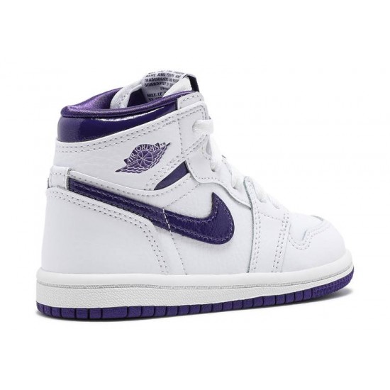 AIR JORDAN 1 RETRO HIGH OG TD COURT PURPLE  Scarpe cu0450 151