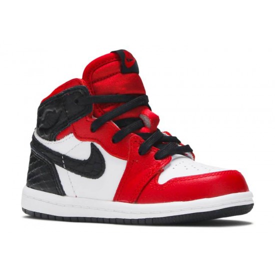 AIR JORDAN 1 RETRO HIGH OG TD SATIN RED  Scarpe cu0450 601