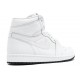 AIR JORDAN 1 RETRO HIGH OG WHITE PERFORATED  Scarpe 555088 100