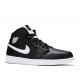 AIR JORDAN 1 RETRO MID BLACK WHITE  Scarpe 554724 038