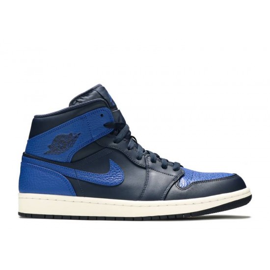 AIR JORDAN 1 RETRO MID OBSIDIAN ROYAL  Scarpe 554724 412