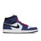 AIR JORDAN 1 RETRO MID SE DEEP ROYAL BLUE  Scarpe 852542 400