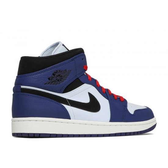 AIR JORDAN 1 RETRO MID SE DEEP ROYAL BLUE  Scarpe 852542 400