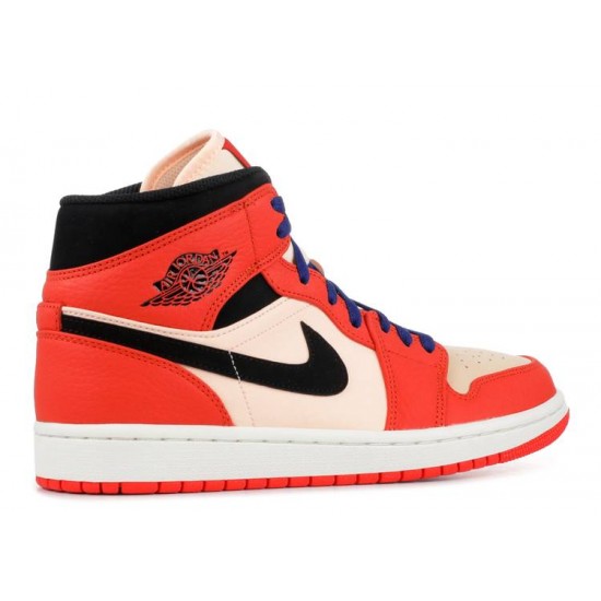 AIR JORDAN 1 RETRO MID SE TEAM ORANGE  Scarpe 852542 800